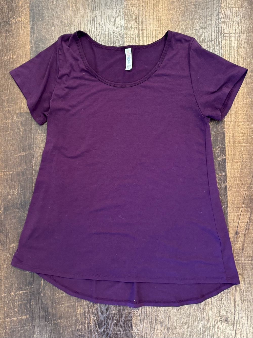 LuLaRoe Women's Short Sleeve Tee - Purple